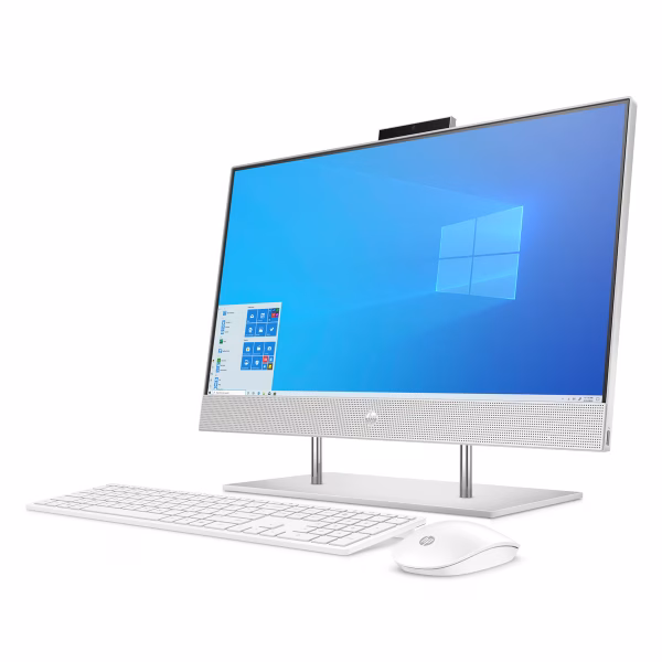 HP All-in-One 24-df0137nh Bundle PC, 23.8", touch screen, Windows 11 Home Single Language, Intel® Core™ i5, 8GB RAM, 1TB HDD, NVIDIA® GeForce® MX330, FHD