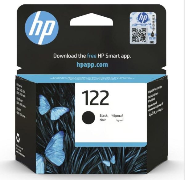HP 122 Black Original Ink Cartridge - Image 2