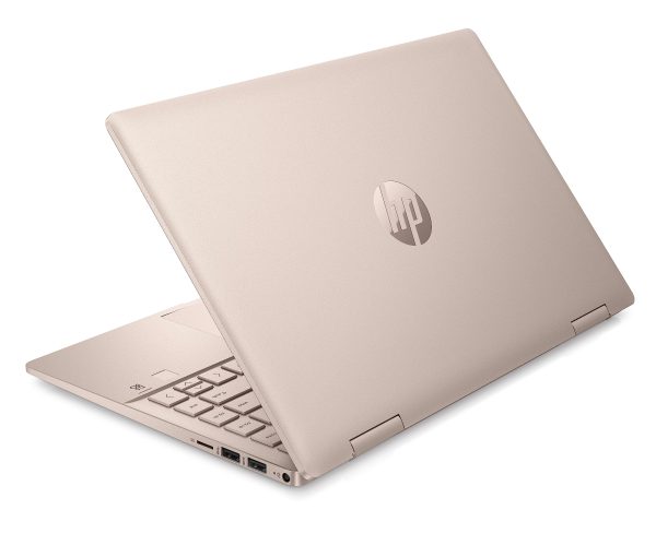 HP Pavilion x360 2-in-1 Laptop 14-ek0011nia, Windows 11 Home Single Language, 14", touch screen, Intel® Core™ i3, 8GB RAM, 256GB SSD, FHD, Pale golden rose