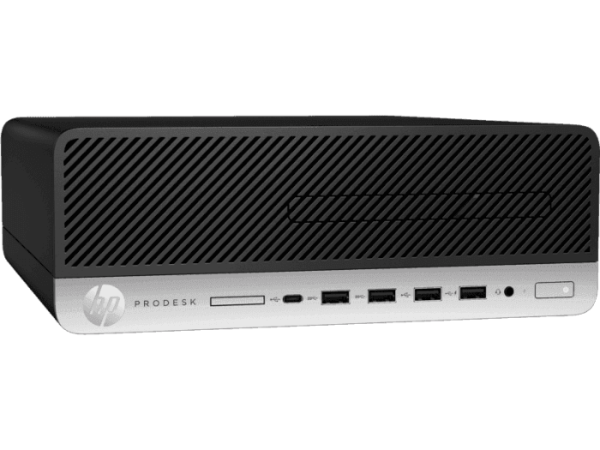HP ProDesk 600 G5 Small Form Factor PC, Windows 10 Pro 64, Intel® Core™ i5, 4GB RAM, 500GB HDD