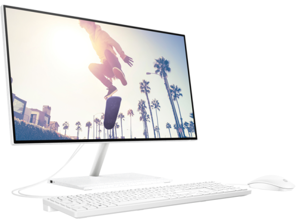 HP All-in-One 24-cb1286nh Bundle All-in-One PC, Windows 11 Home Single Language in S mode, 23.8", touch screen, Intel® Core™ i7, 8GB RAM, 512GB SSD, NVIDIA® GeForce MX450, FHD