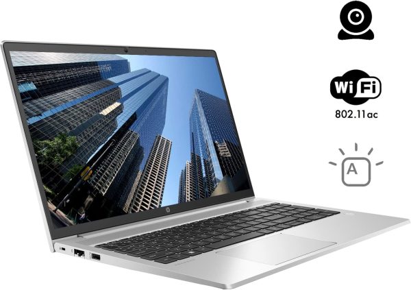 HP ProBook 450 G8 Notebook PC, 15.6", FreeDOS, Intel® Core™ i5, 8GB RAM, 1000GB SSD, NVIDIA® GeForce® MX450, FHD